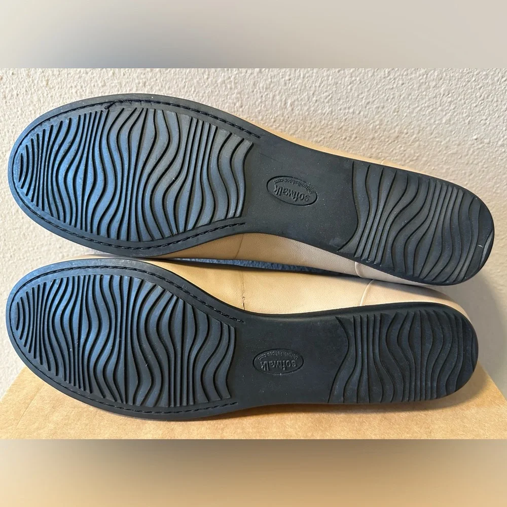 SoftWalk Sonoma Leather Ballet Flats - NIB